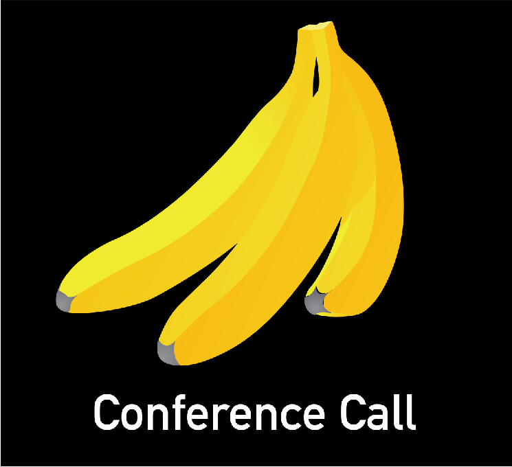 Banana Phone Conference Call T-shirt