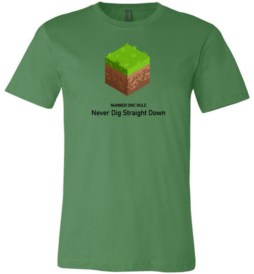 Minecraft - Never dig straight down