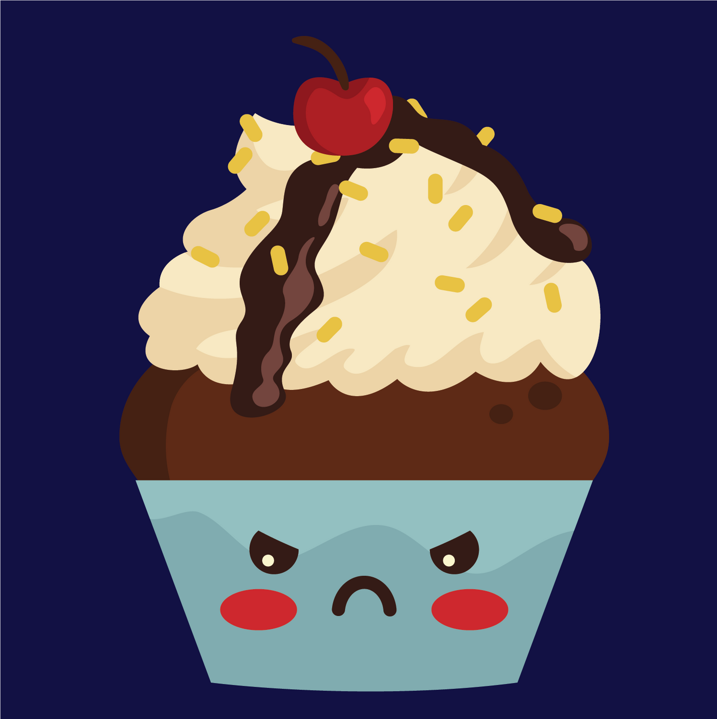 Grumpy Cupcake T-shirt