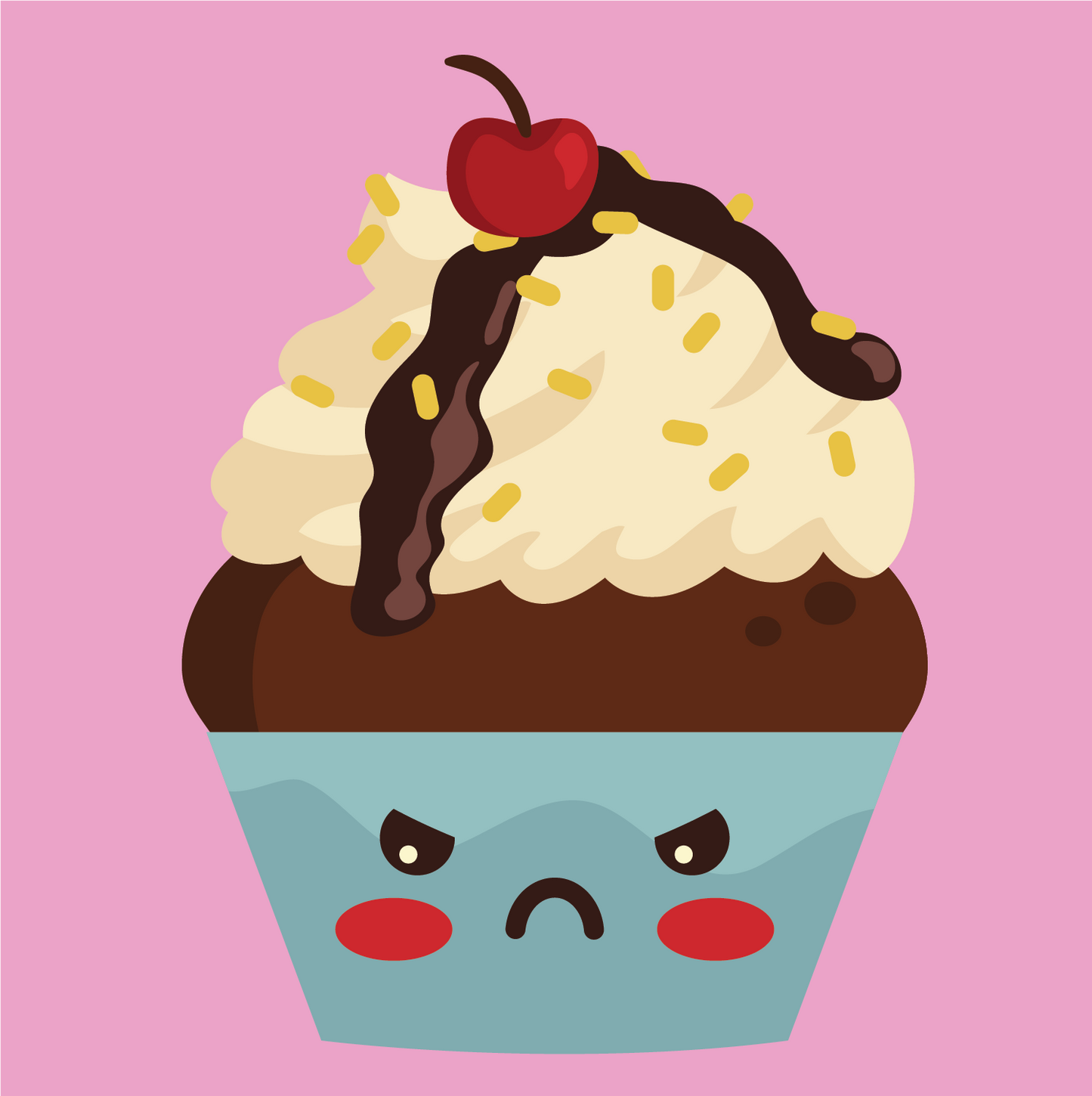 Grumpy Cupcake T-shirt