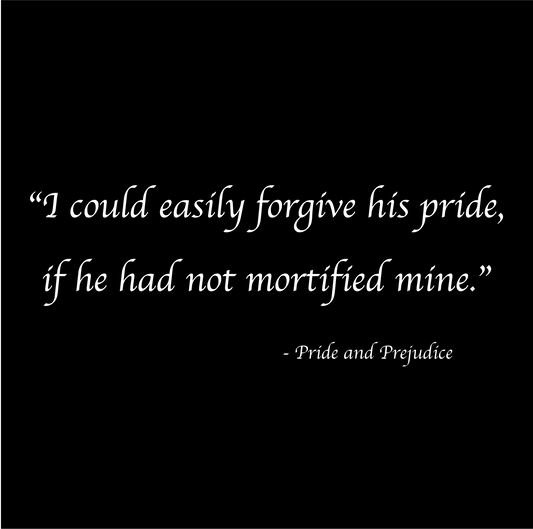 Mortified - Jane Austen - Pride & Prejudice